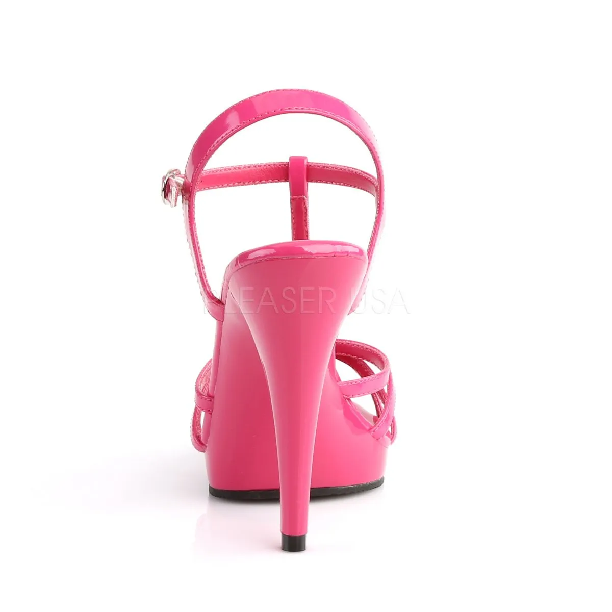 Strappy Platform Sandal with 4-inch Stiletto Heel Flair-420