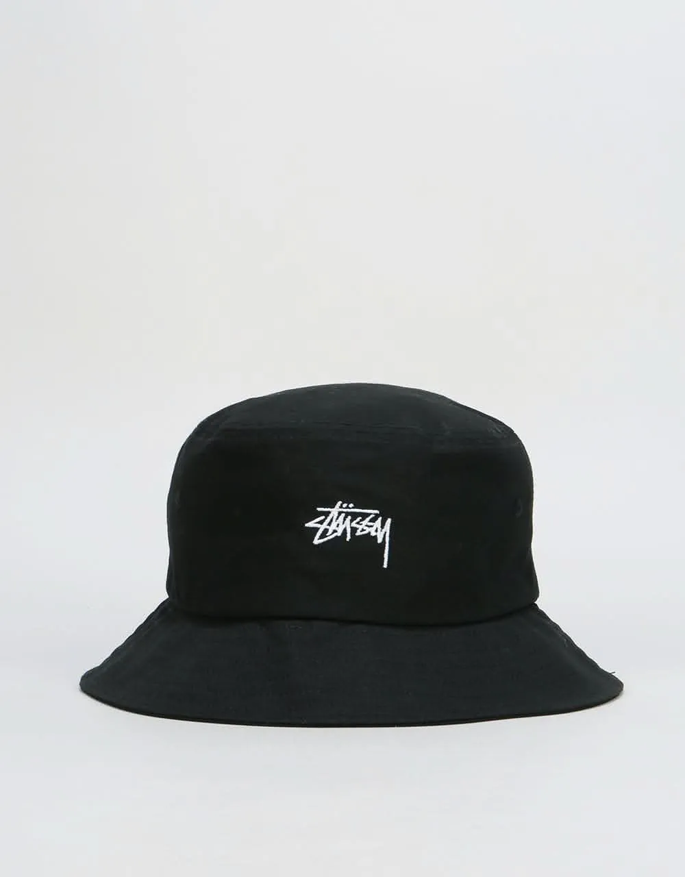 Stüssy Stock Bucket Hat - Black