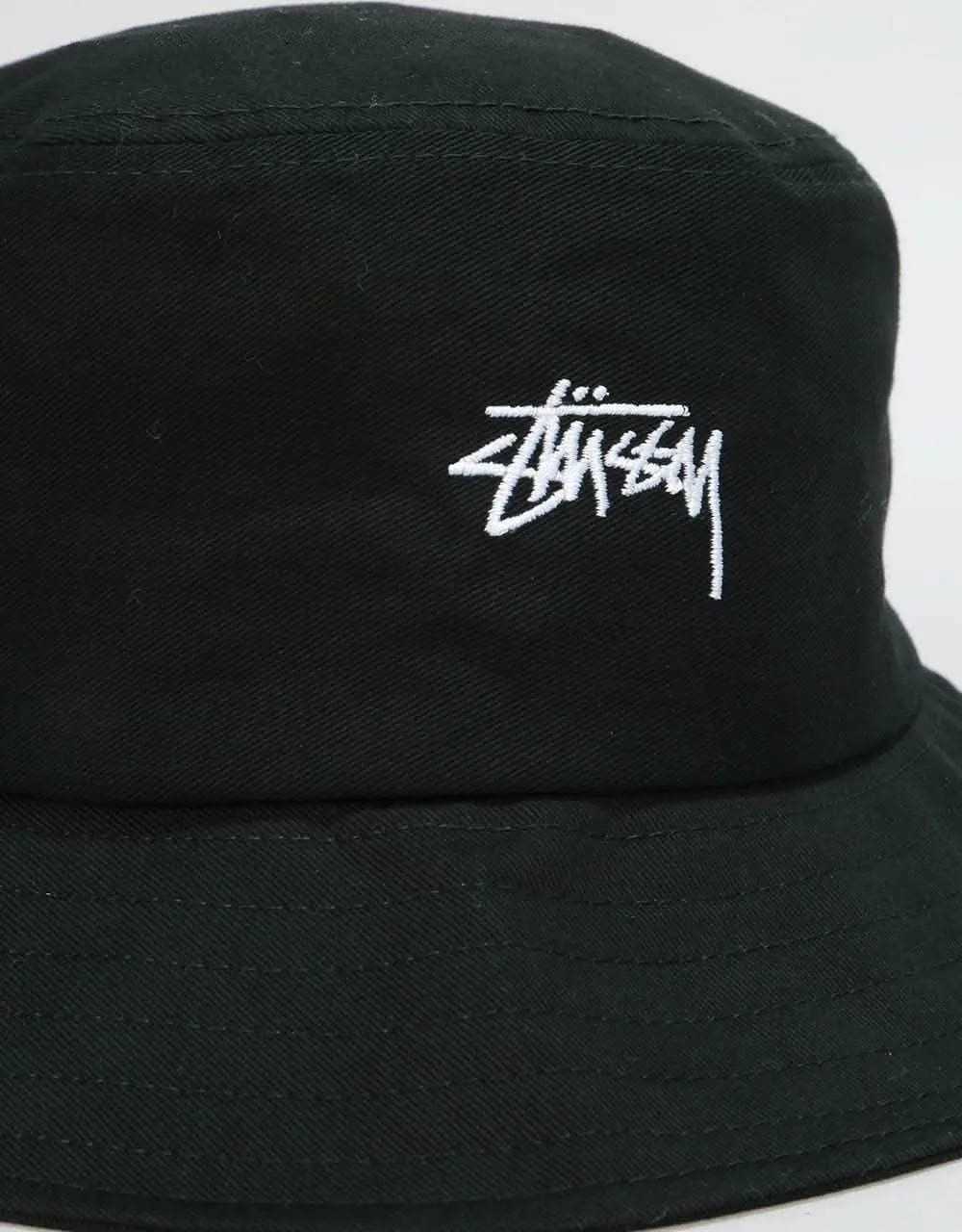 Stüssy Stock Bucket Hat - Black