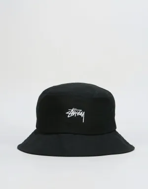 Stüssy Stock Bucket Hat - Black