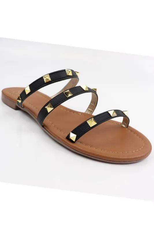 Studded Sandals -Multiple Colors