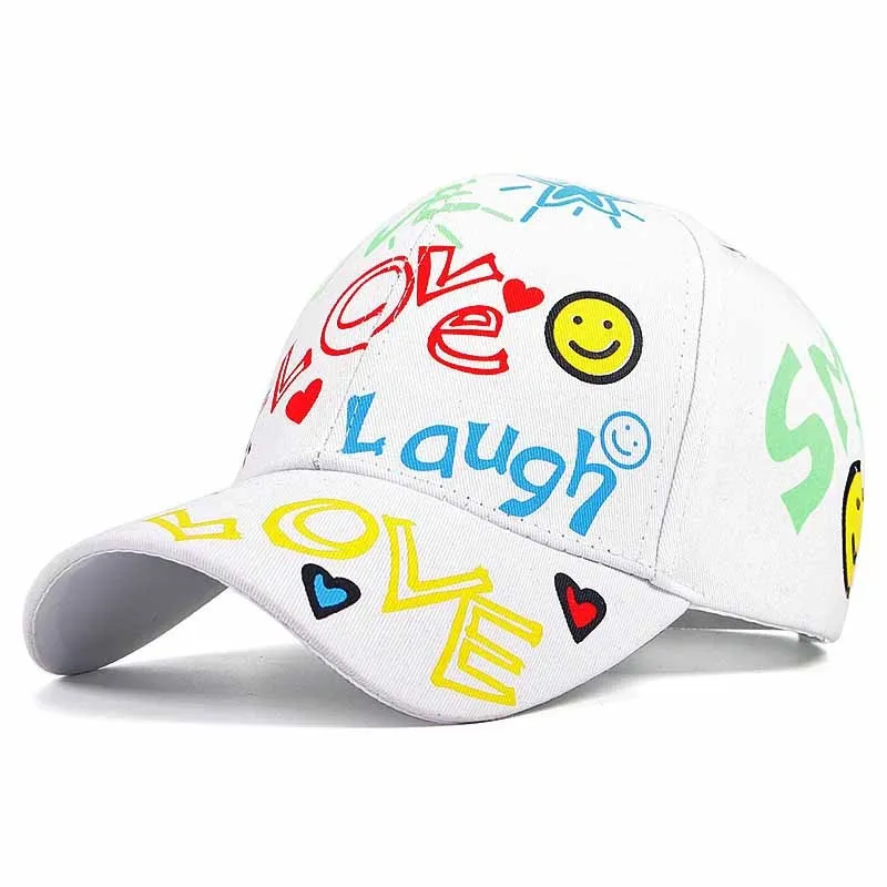 Summer Spring Baseball Cap Love Laugh