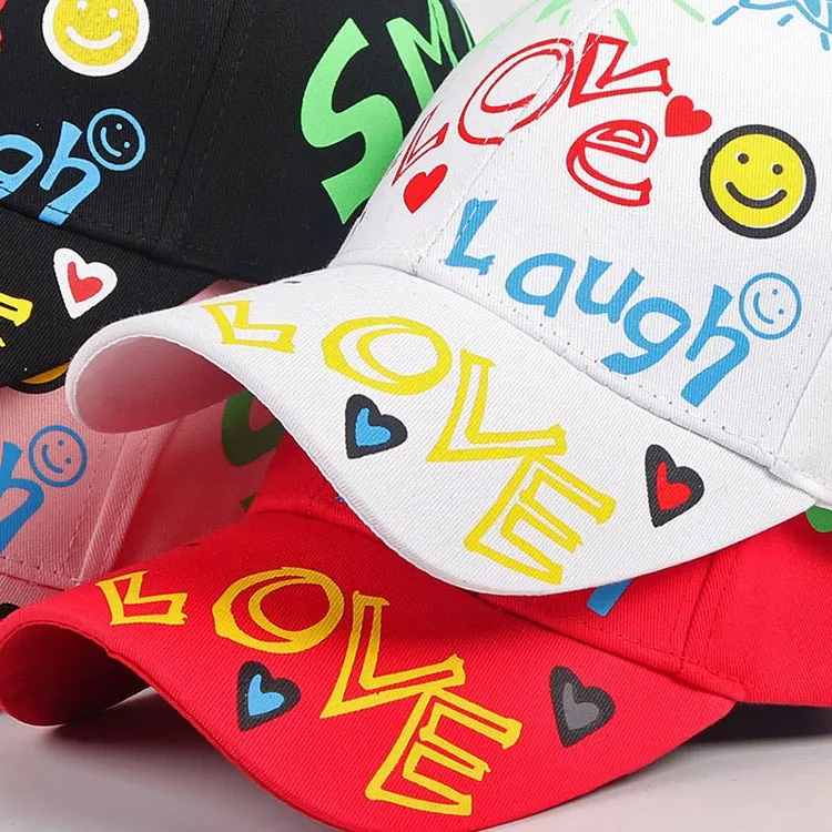 Summer Spring Baseball Cap Love Laugh