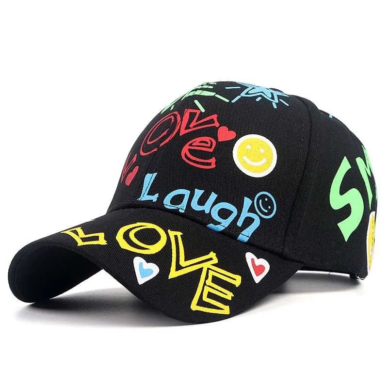 Summer Spring Baseball Cap Love Laugh