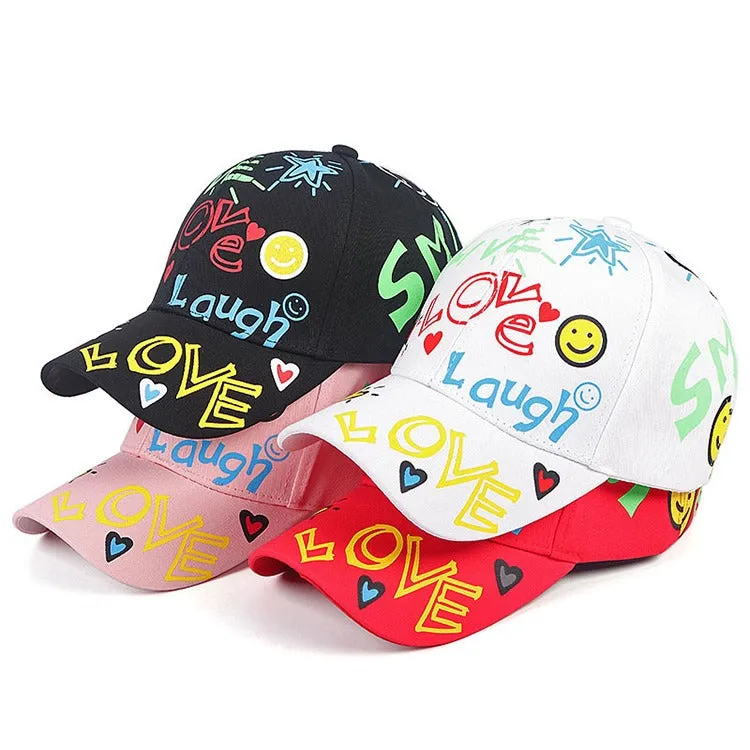 Summer Spring Baseball Cap Love Laugh