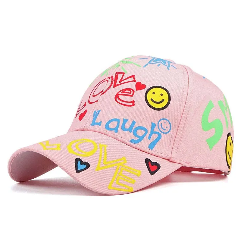 Summer Spring Baseball Cap Love Laugh