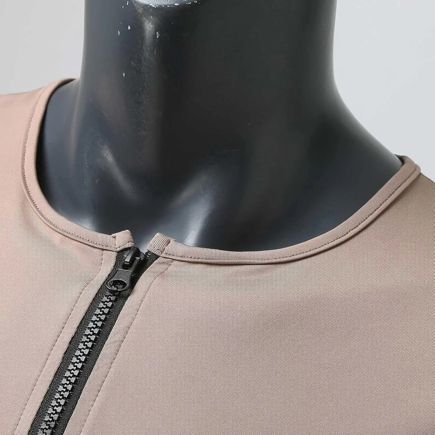 Summer Tops for Men, Men's Full Zip Short Sleeve T Shirt Crewneck Riding Tops Quick Drying Outdoor Sports Top