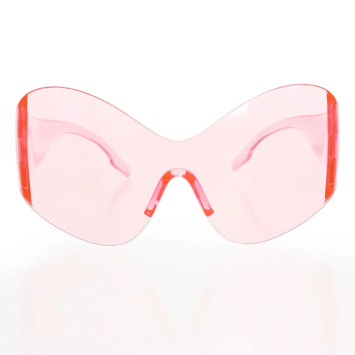 Sunglasses Butterfly Mask Pink Eyewear for Women