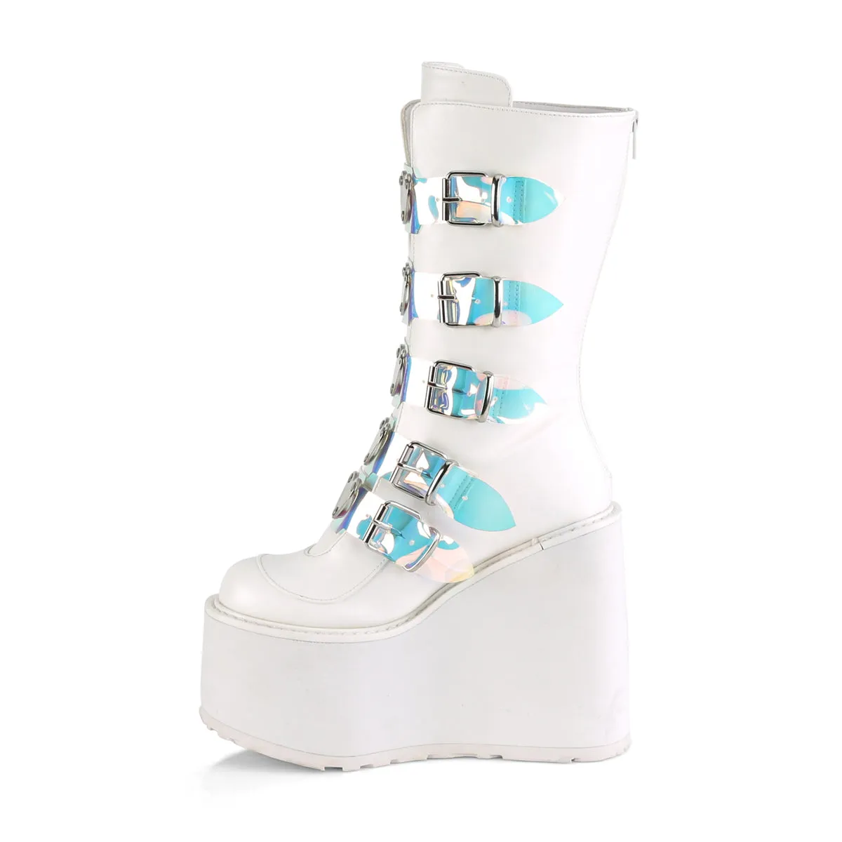 SWING-230 Demoniacult Alternative Footwear Women's Knee High Boots