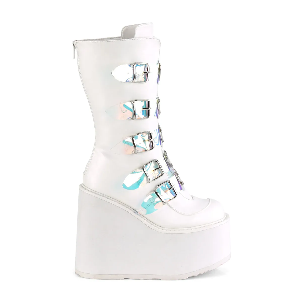 SWING-230 Demoniacult Alternative Footwear Women's Knee High Boots