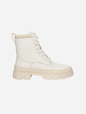 Tea Women's Chunky Vegan Boots | White