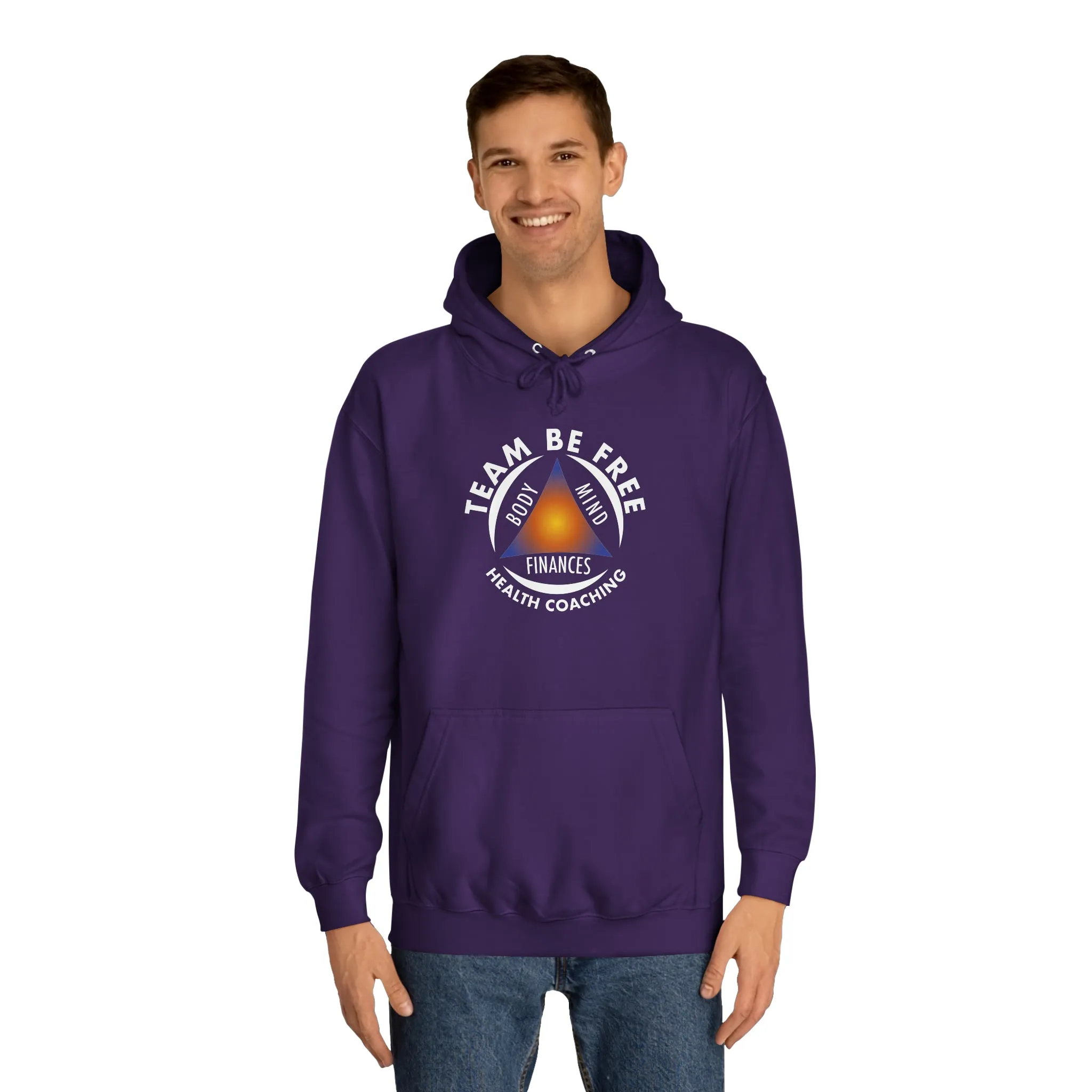 Team Be Free Unisex College Hoodie
