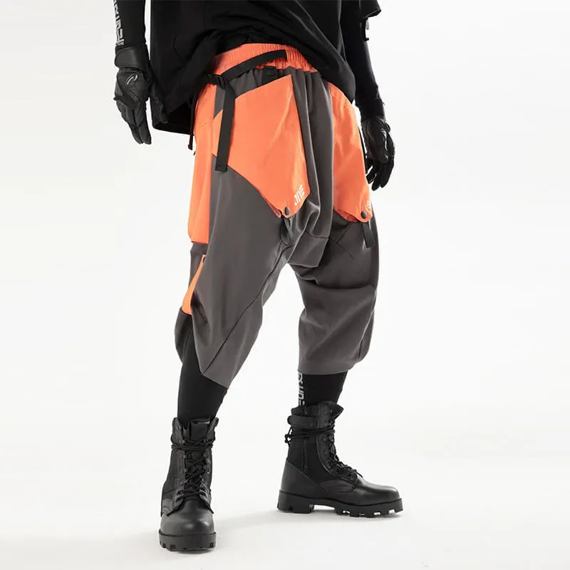 TECHWEAR CARGO PANTS ' Kokuto 'Short Cargo Pants