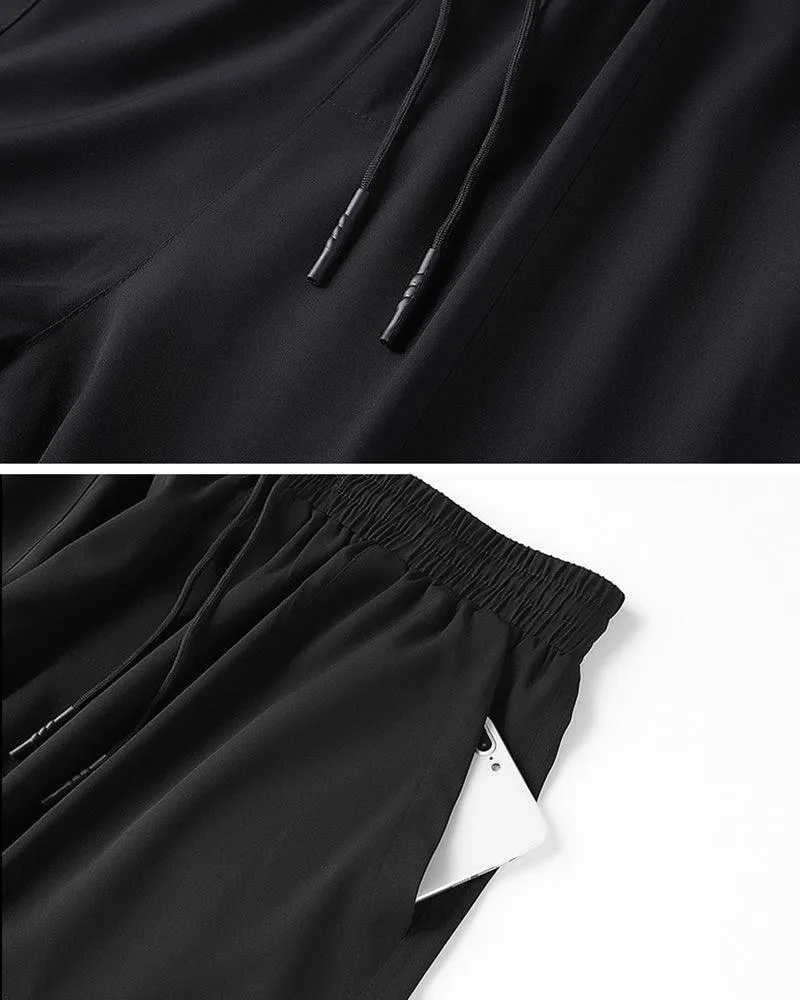 Techwear Summer Ice Silk Jogger Pants