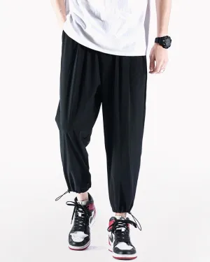 Techwear Summer Ice Silk Jogger Pants