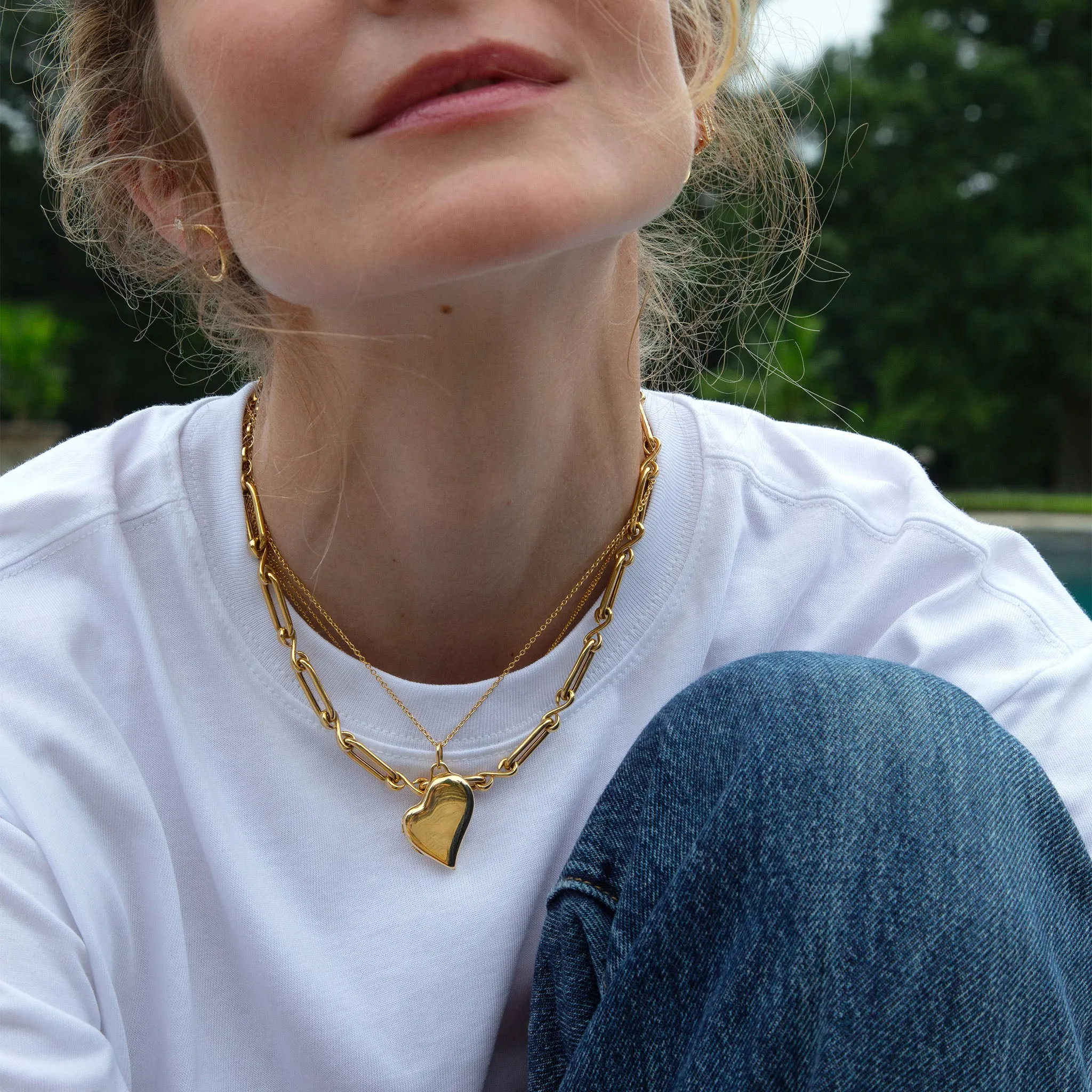 The Infinity Classic 18K Yellow Gold Necklace