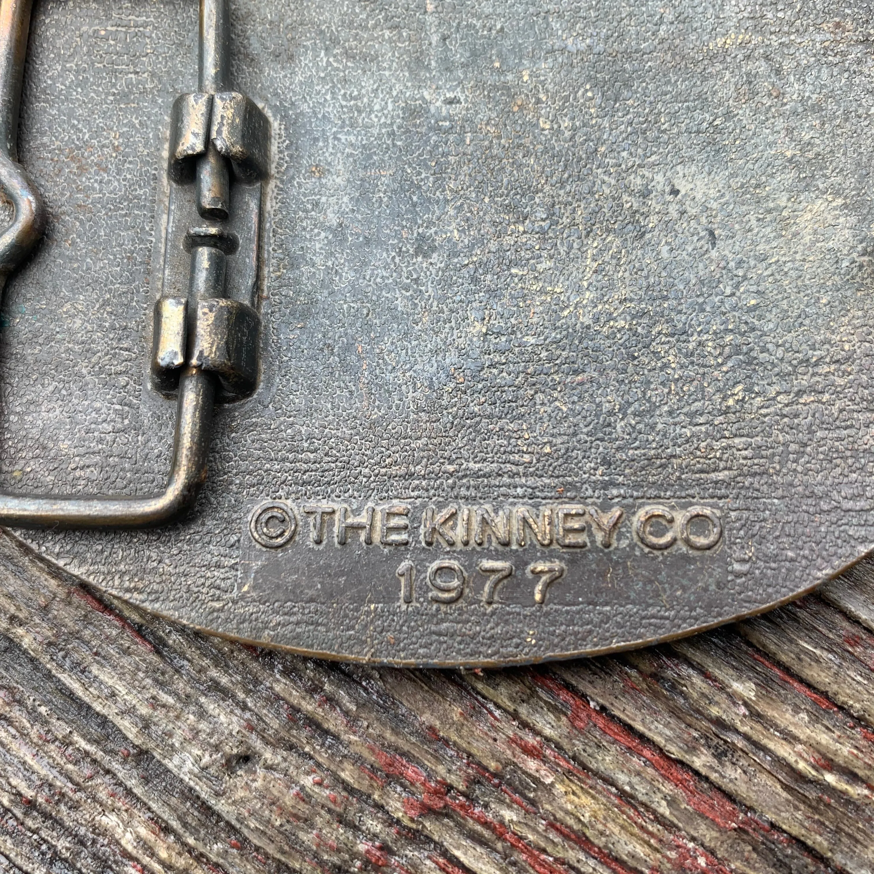 The Kinney Co. 1977 Vintage “Dick” Belt Buckle