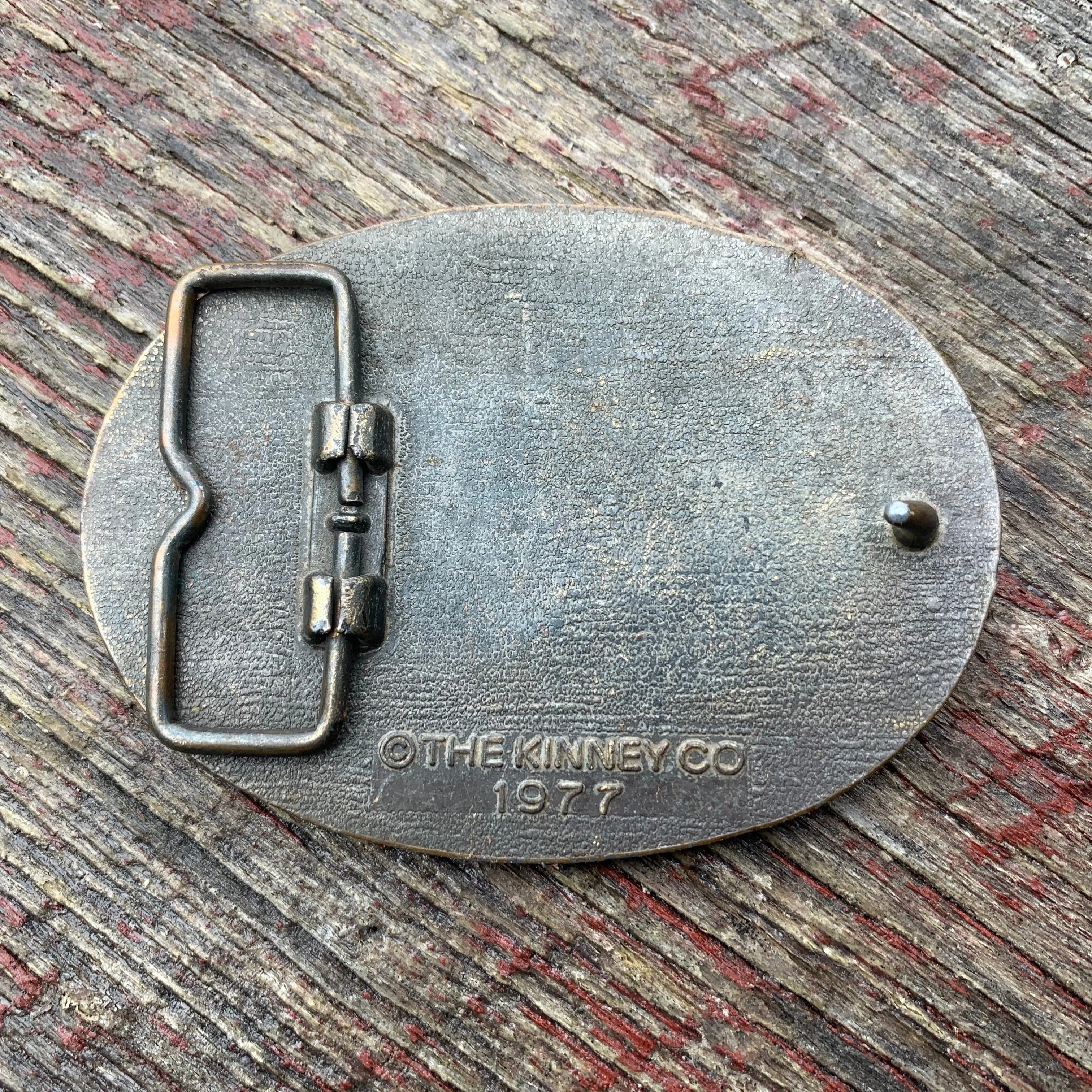 The Kinney Co. 1977 Vintage “Dick” Belt Buckle