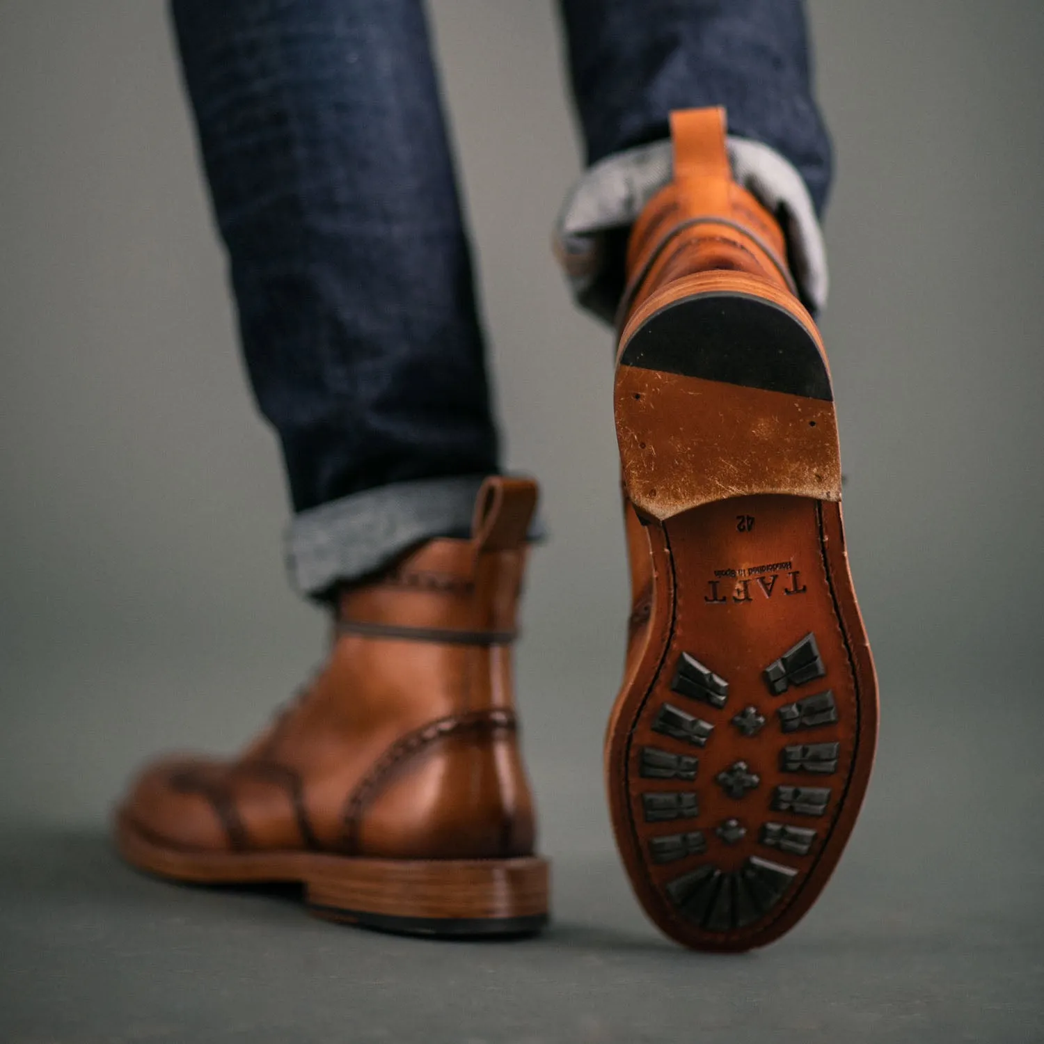 The Mack Boot in Burnt Honey (Last Chance, Final Sale)