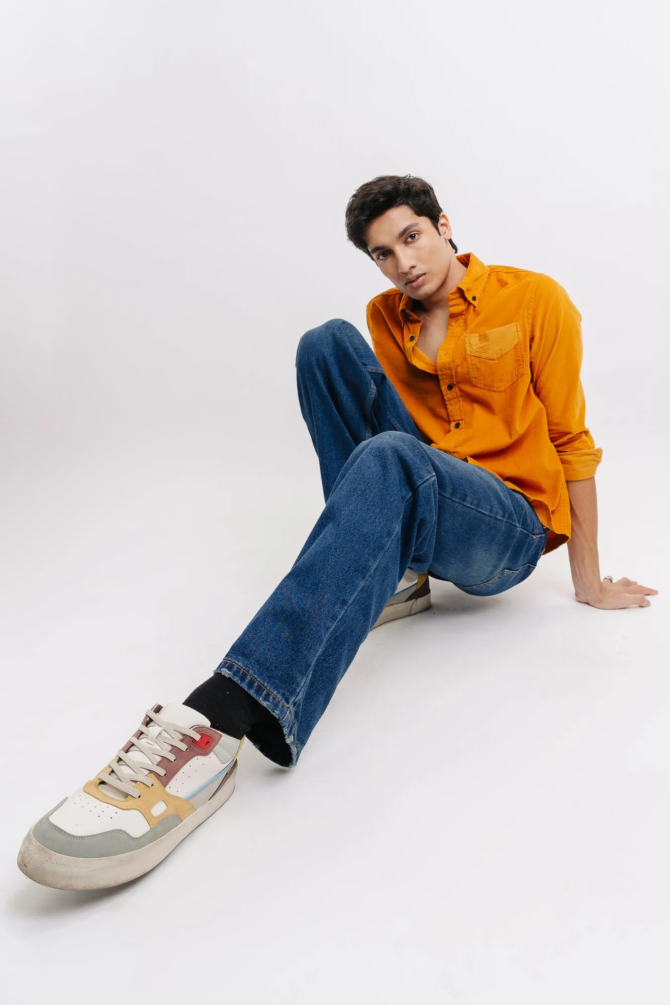 Tinted Baggy Men's Jeans