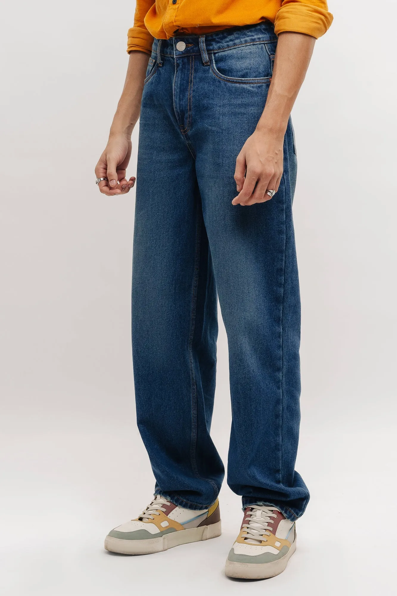 Tinted Baggy Men's Jeans