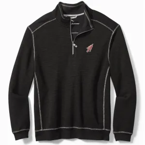 Tommy Bahama Men's Arrowhead Sport Tobago Half-Zip Pullover - Black