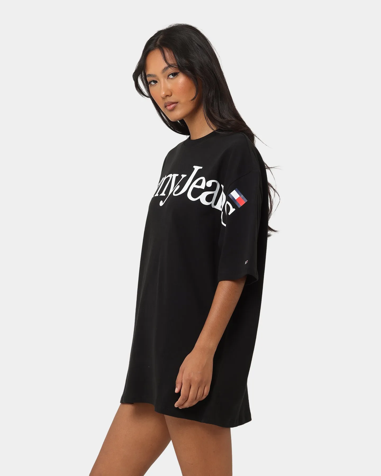 Tommy Jeans Women's TJW Skater Lower Case 2 T-Shirt Black
