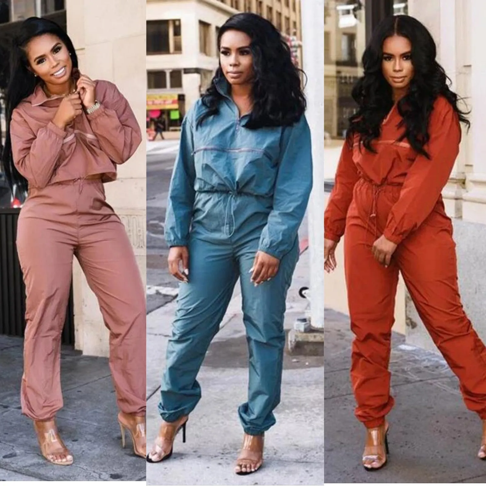 Tracksuit Matching Jogging Set 