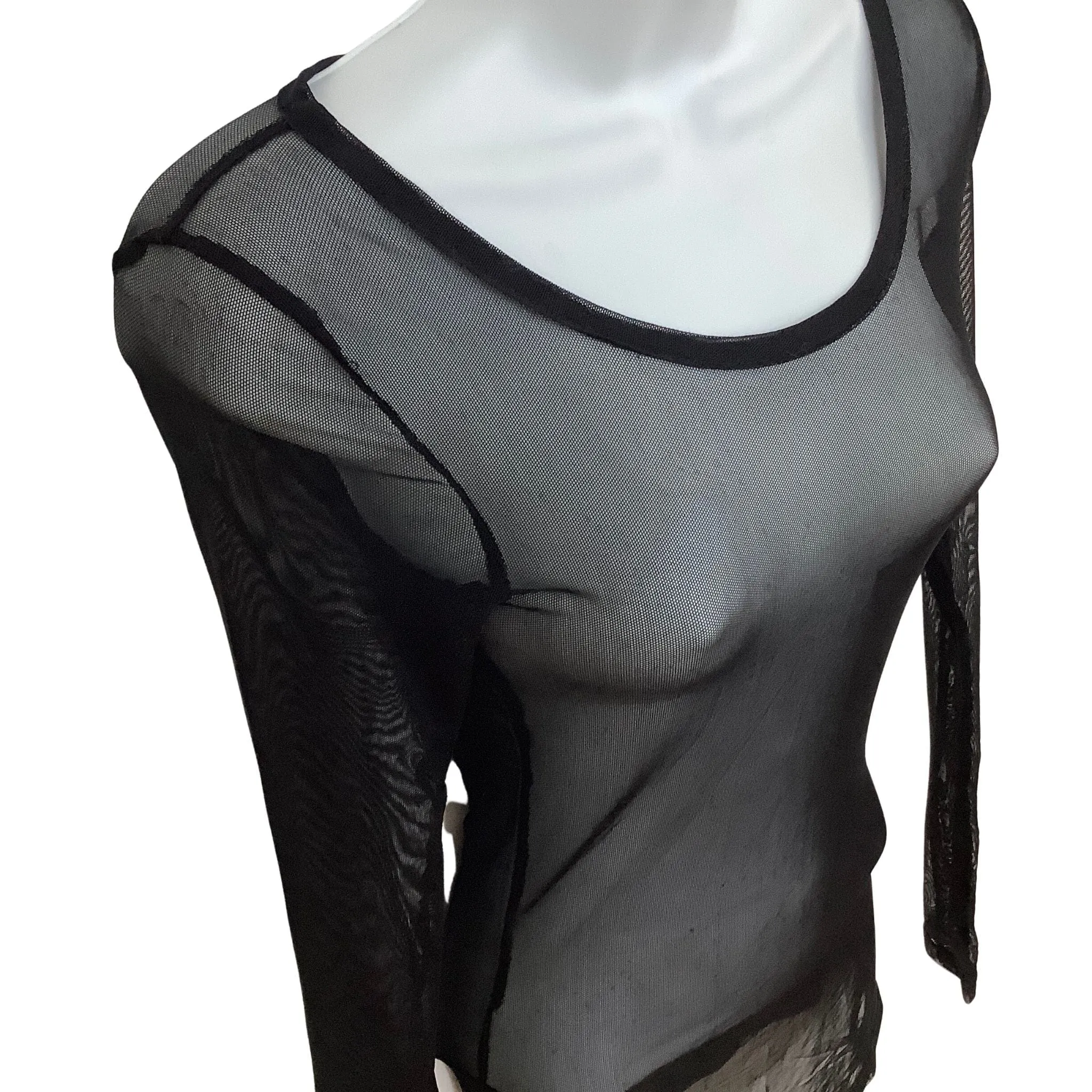 Transparent Black T-Shirt