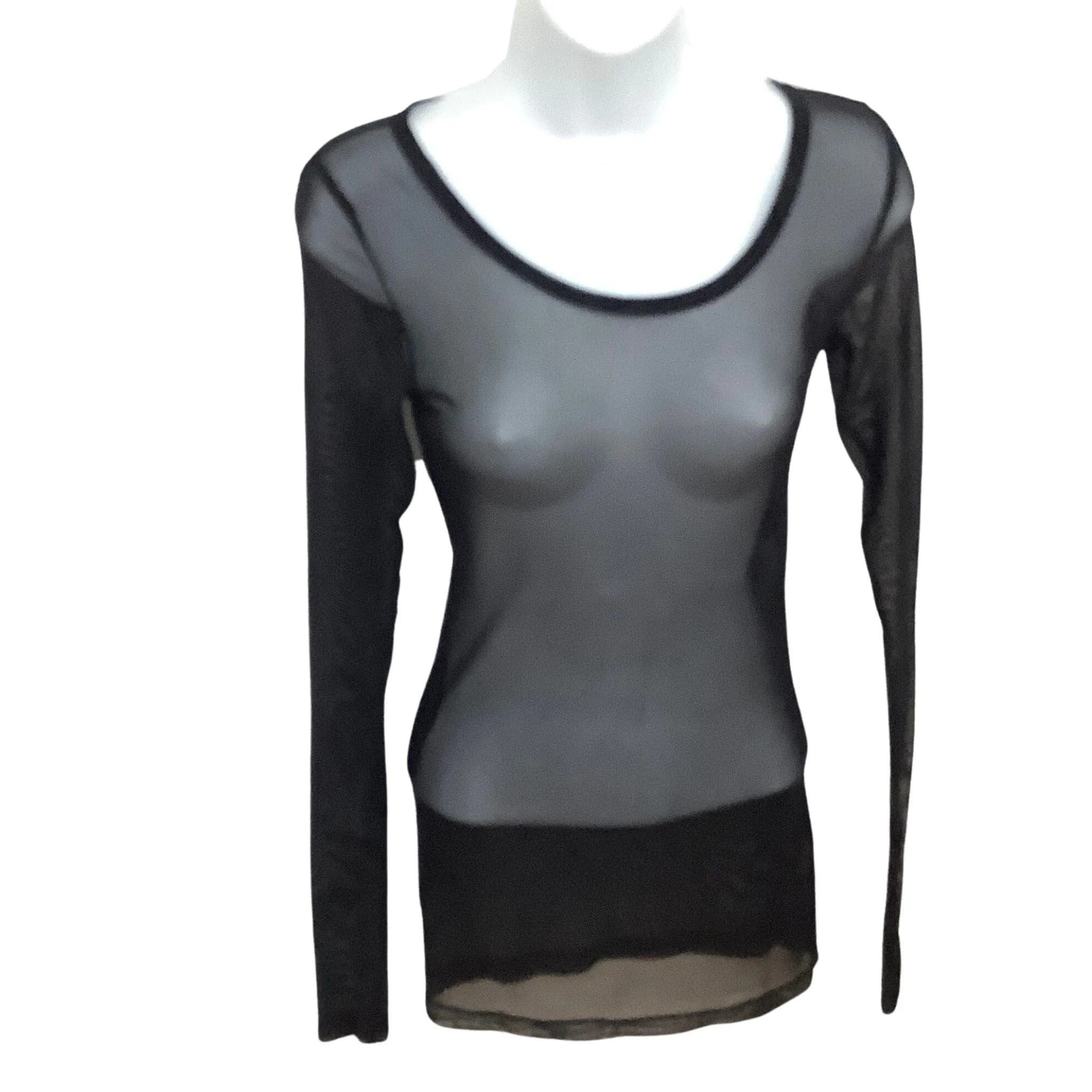 Transparent Black T-Shirt