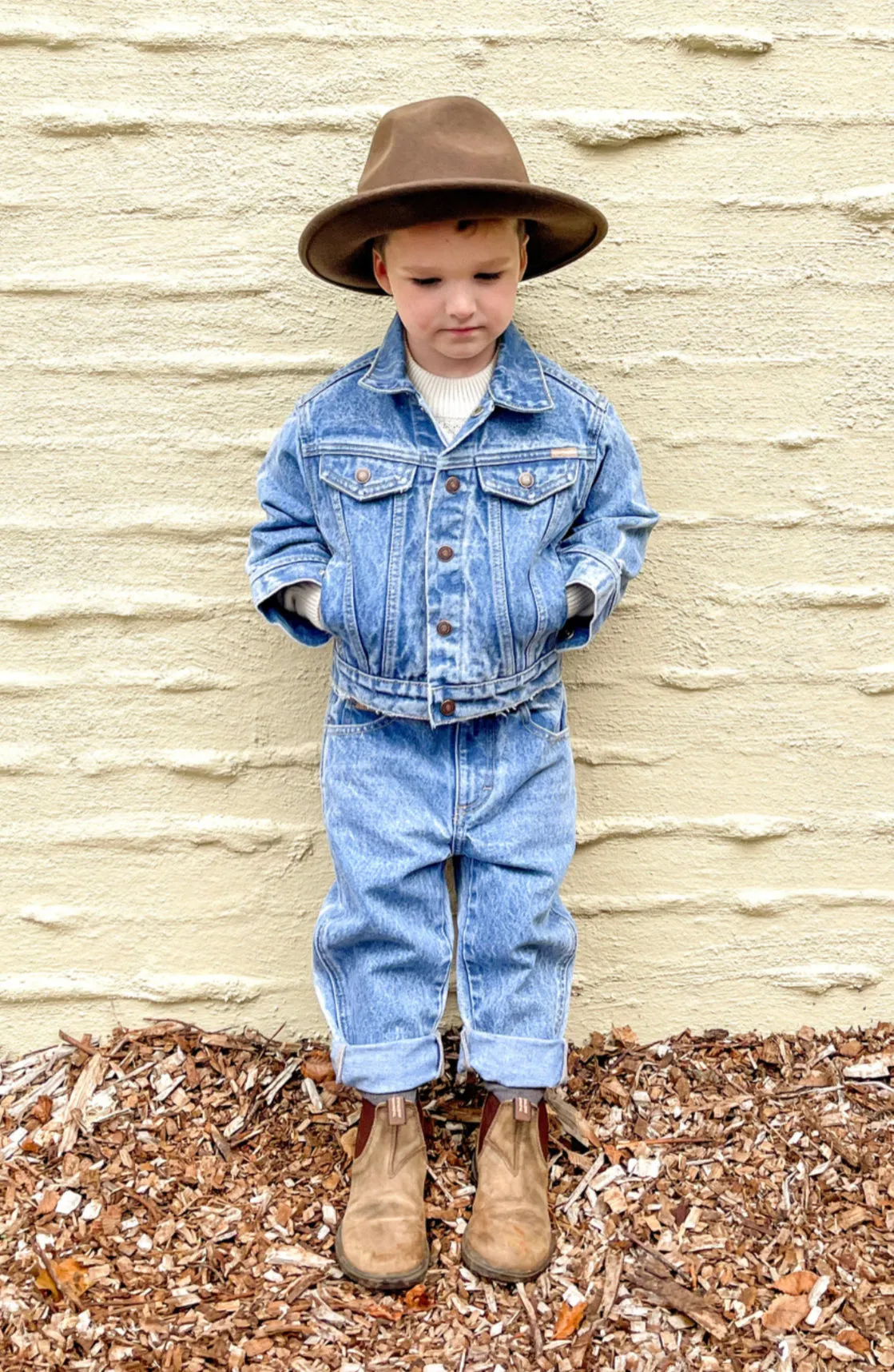 Trucker Jacket - Thunder Blue