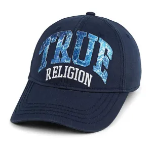 True Religion Men's Athletic Sublimation Embroidery Baseball Cap Trucker Hat
