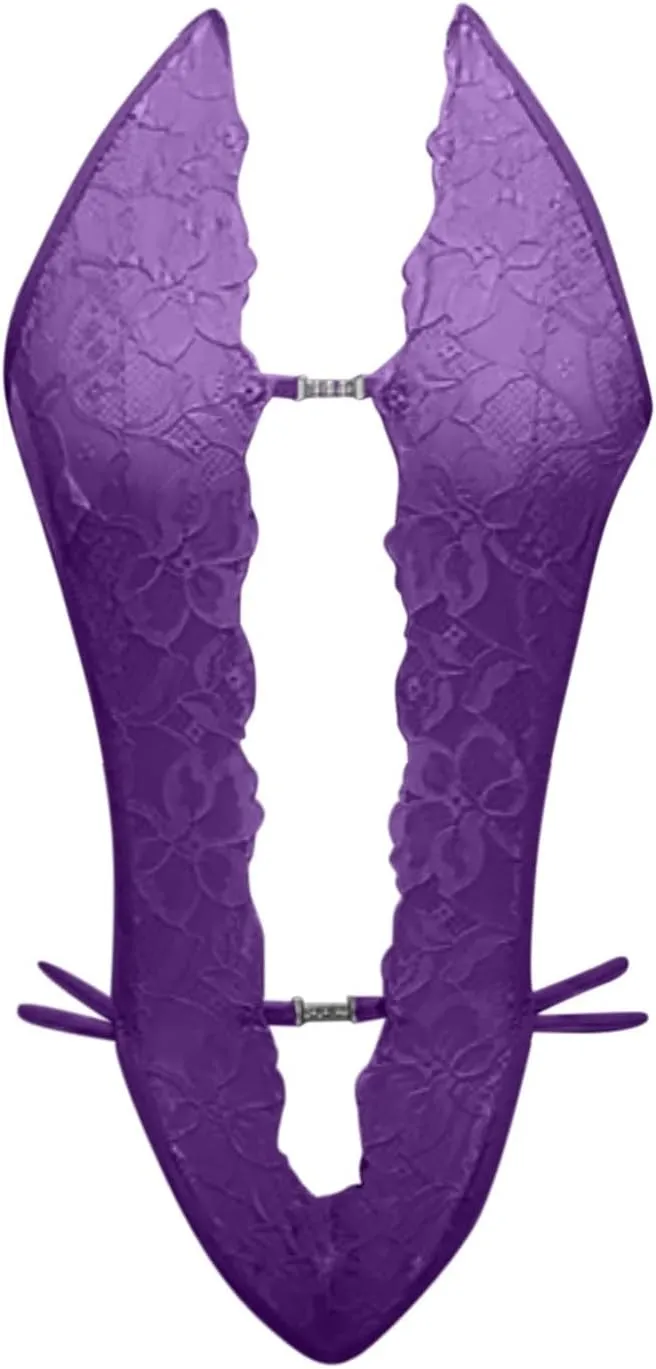 Tummy Control Corset Lingerie for Women Backless Lace One Piece Sexy Lingerie Set for Women Naughty Lace Up Teddies