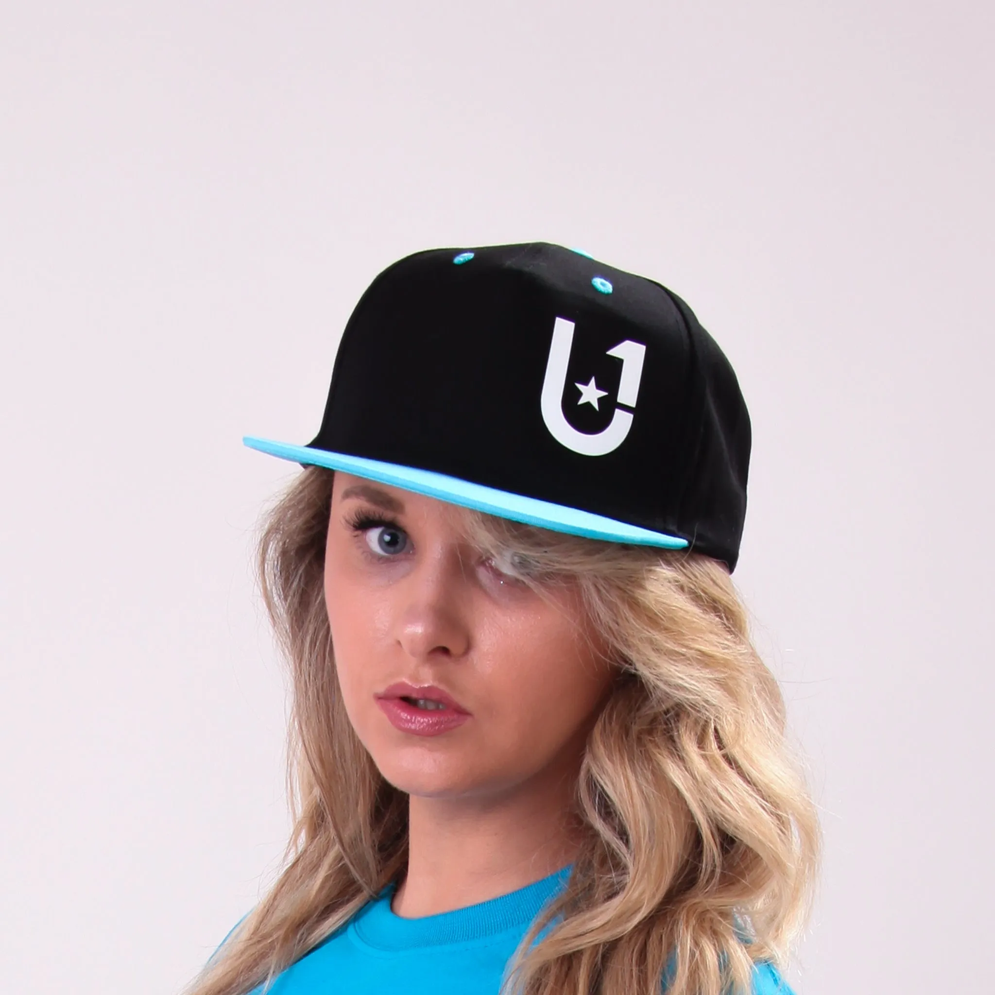 U1 Classic Womens Baseball Cap - U1 Blue Womens Baseball Hat