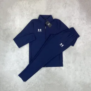 Under Armour Challenger Tracksuit Set Navy Blue