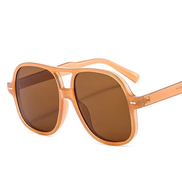 Unisex Vintage Oversized Sunglasses
