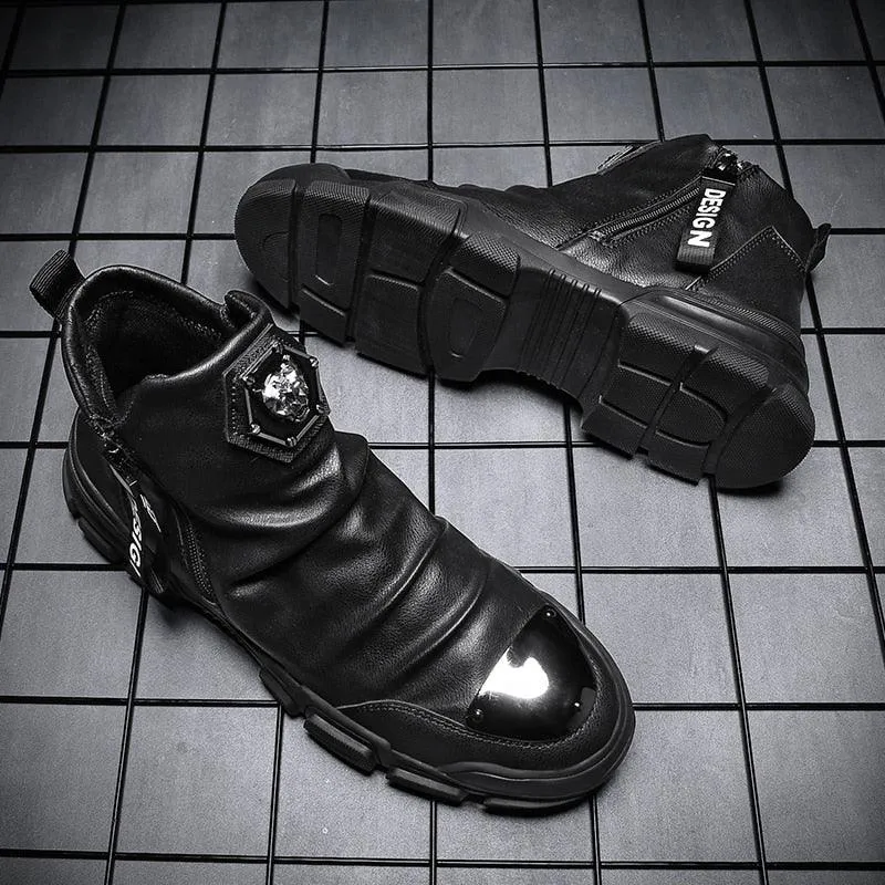 Unisex Vulcanized High Top Sneakers