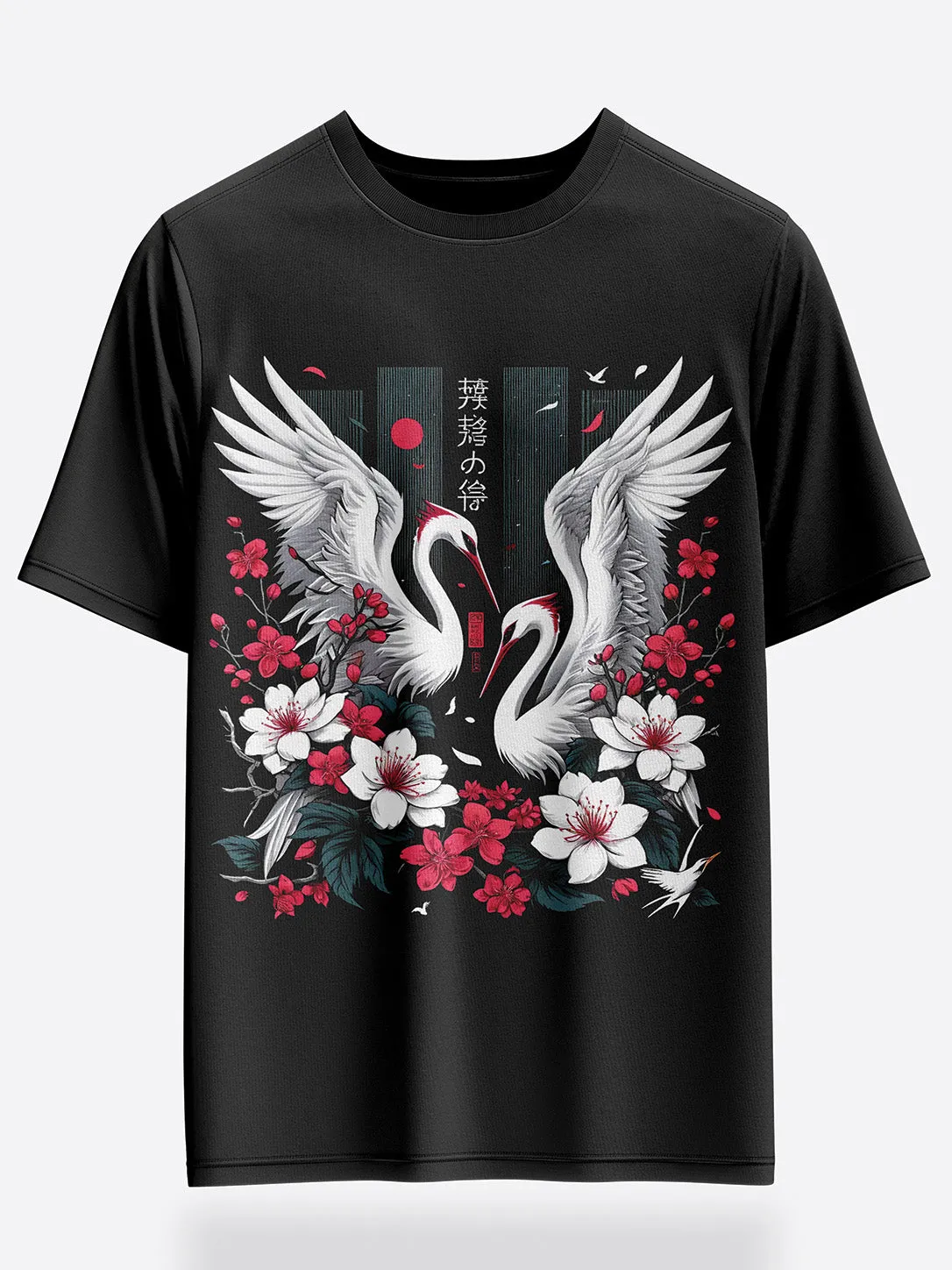 Unisex Wings of Serenity Oversized Graphic T-Shirt