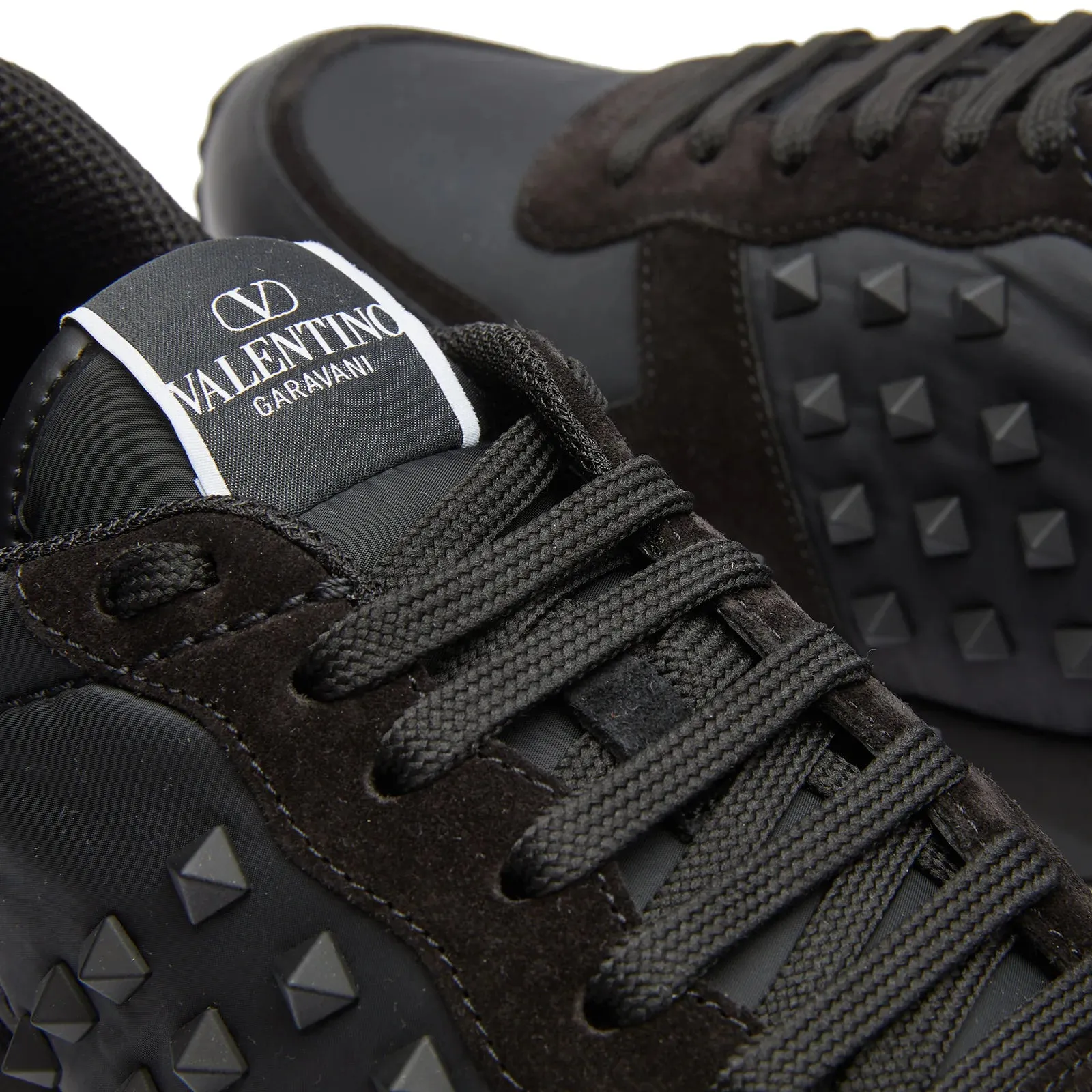 Valentino Rockrunner Rockstud Trainer Black