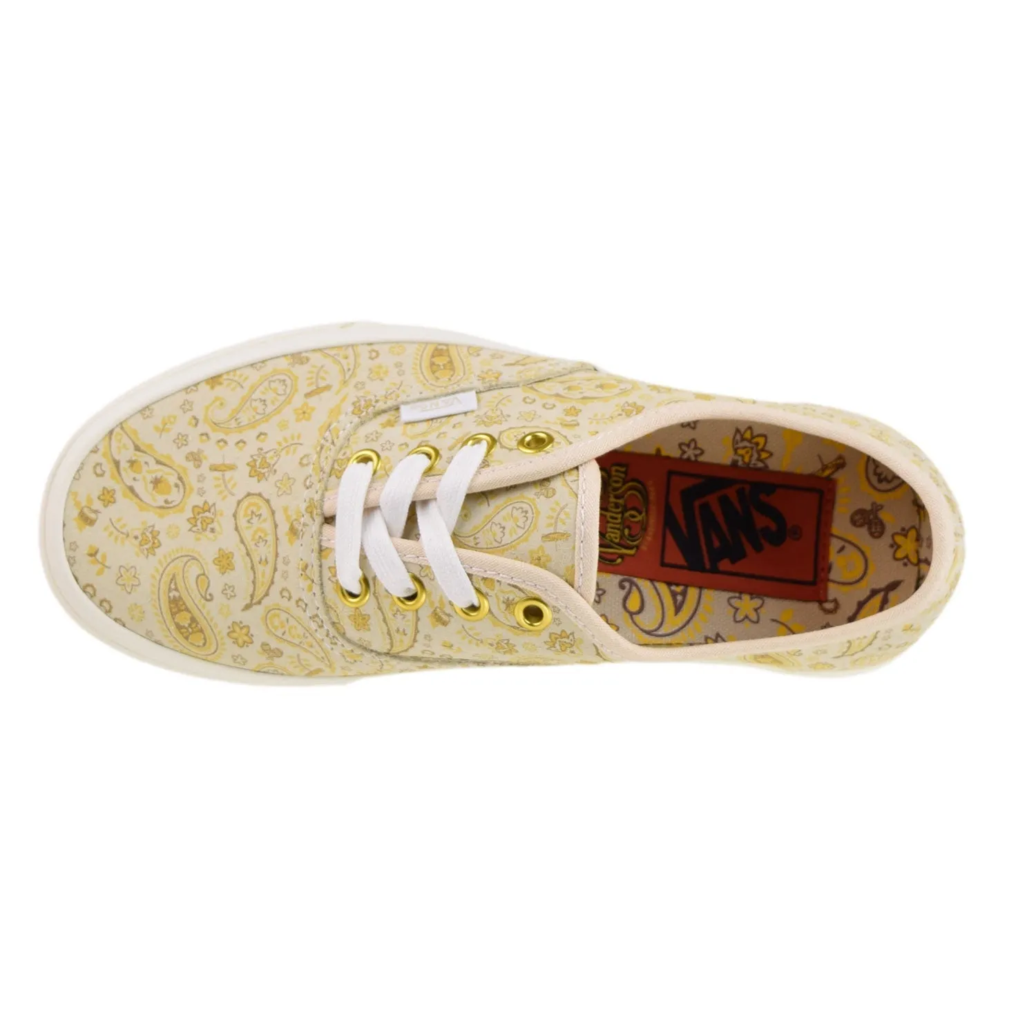 Vans X Anderson Paak Authentic "Sand Paisley" Men's Shoes Beige