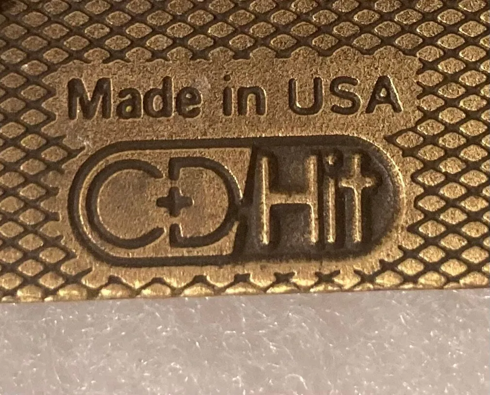 Vintage 1989 Metal Belt Buckle, Case, Tractor, International Harvester, Transmission Plant Open House, 3" x 2 1/4", Country and Western