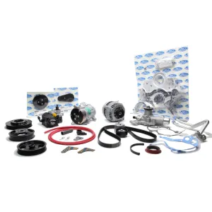 Vintage Air SBF Front Runner Kit Black w/Power Steering