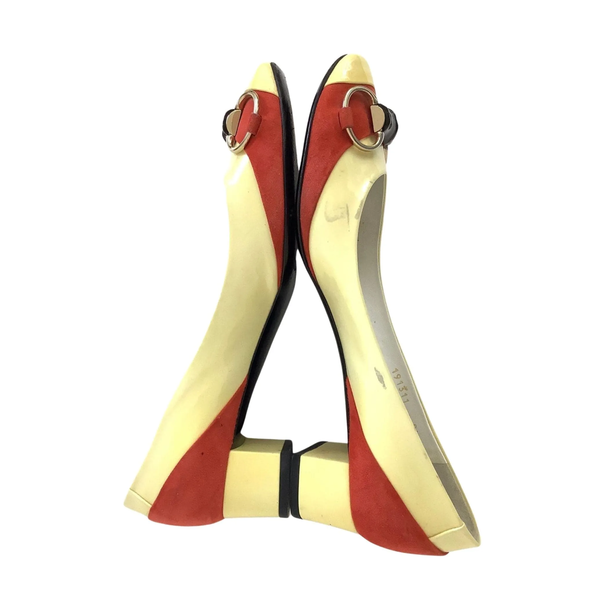 Vintage Gucci Bamboo Heels