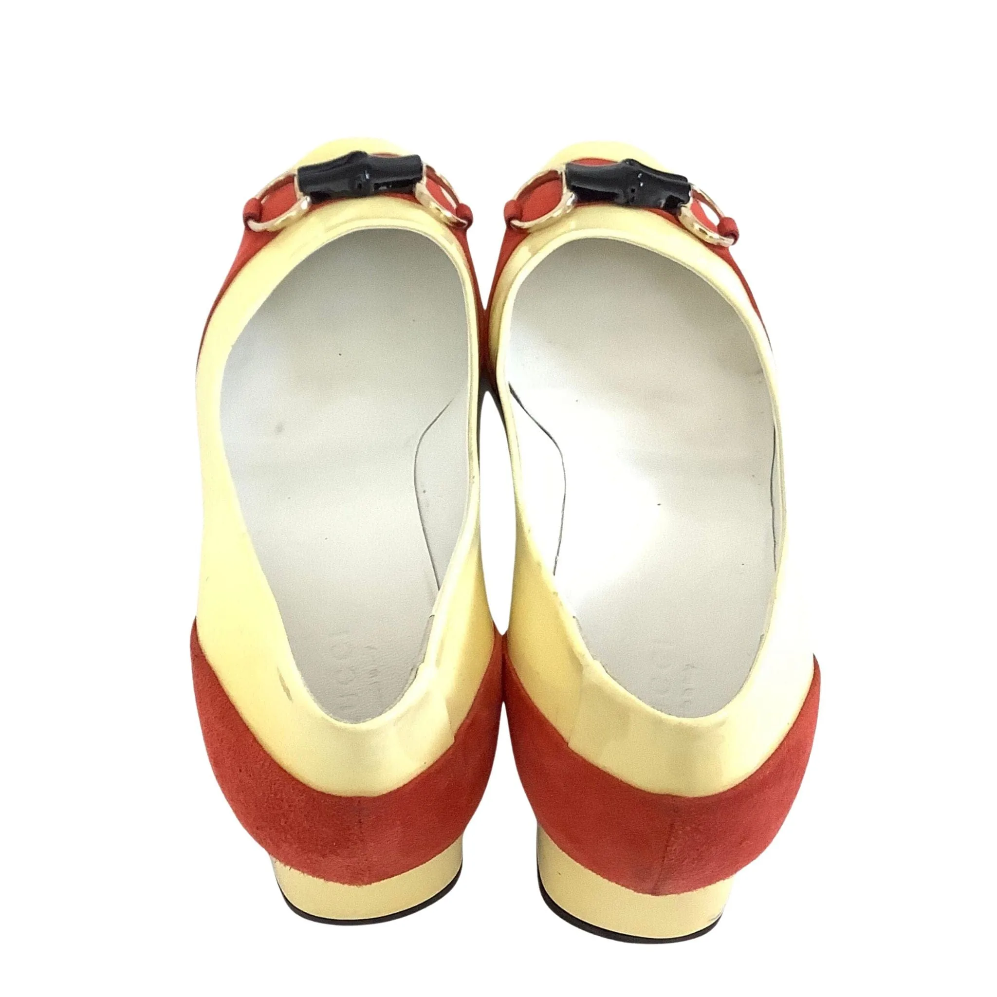 Vintage Gucci Bamboo Heels