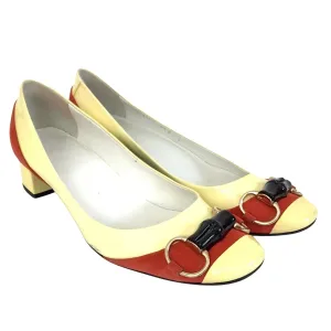 Vintage Gucci Bamboo Heels