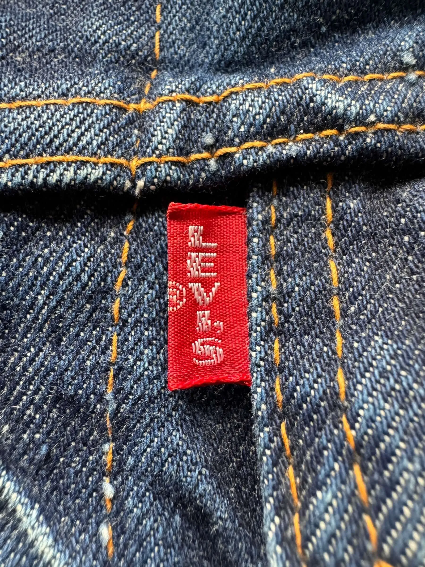 Vintage Late 60s-Early 70s Big E Levis 70505 Denim Jacket SZ 44