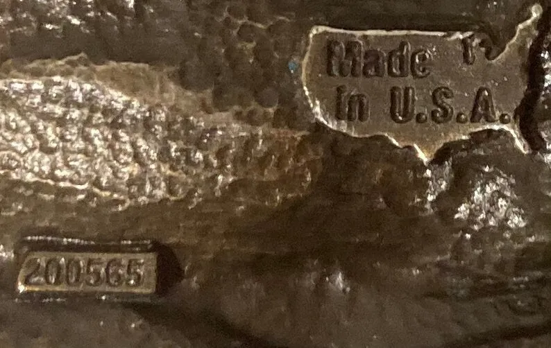 Vintage Metal Belt Buckle, NRA, Golden Eagles, National Rifle Association, Made in USA, Heavy Duty, Quality, Thick Metal, For Belts