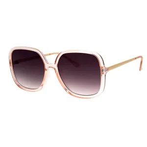 Vintage Pink Oversized Retro Sunglasses