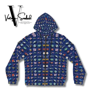 Vintage-Sealed NFL Sports Teams Apparel Hoodies Football| Brand New Women's Fashion