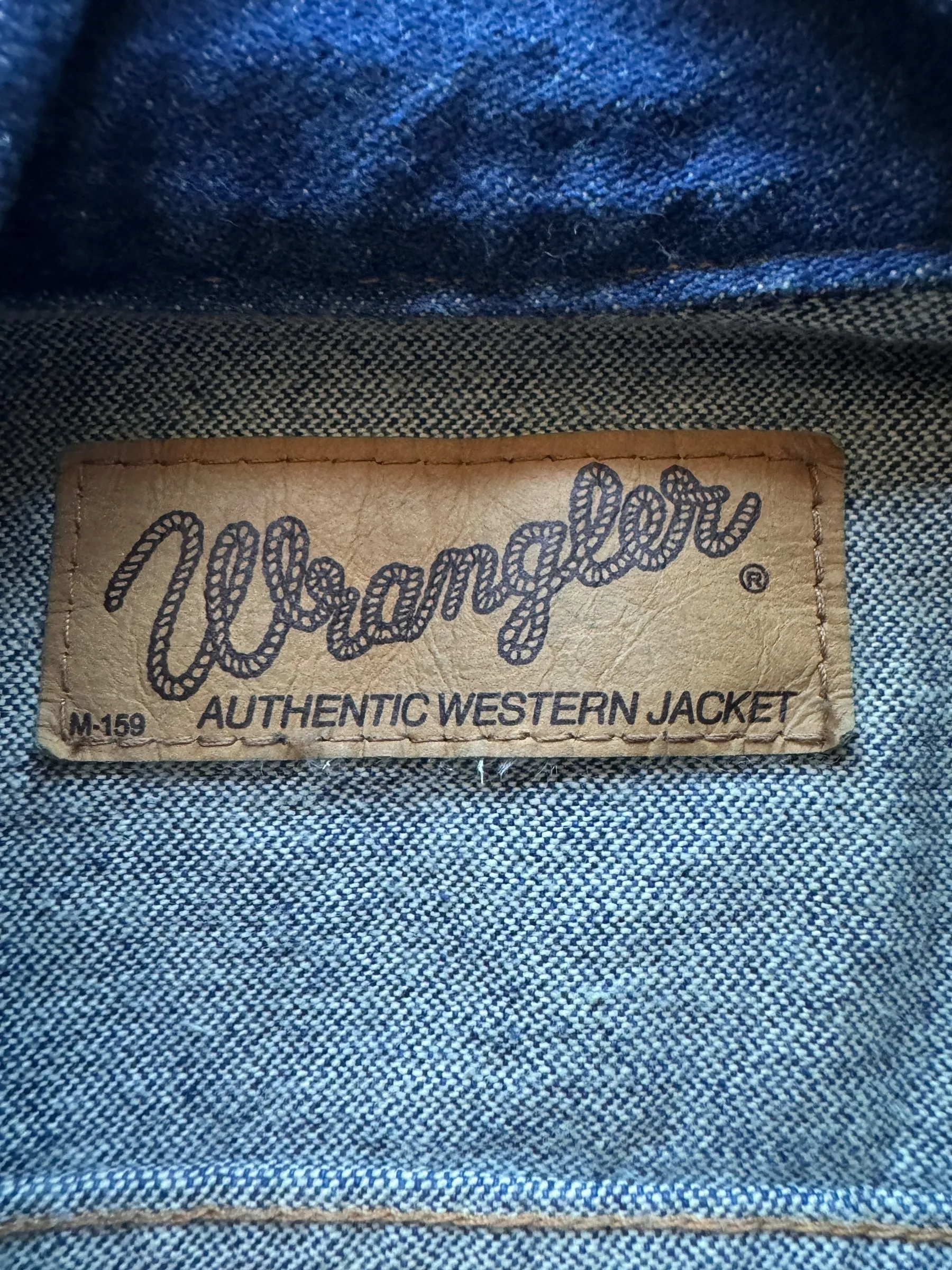 Vintage Wrangler M-159 Denim Jacket SZ M